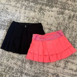 Set of 2 Ivivva Size 7 Tennis Skirts